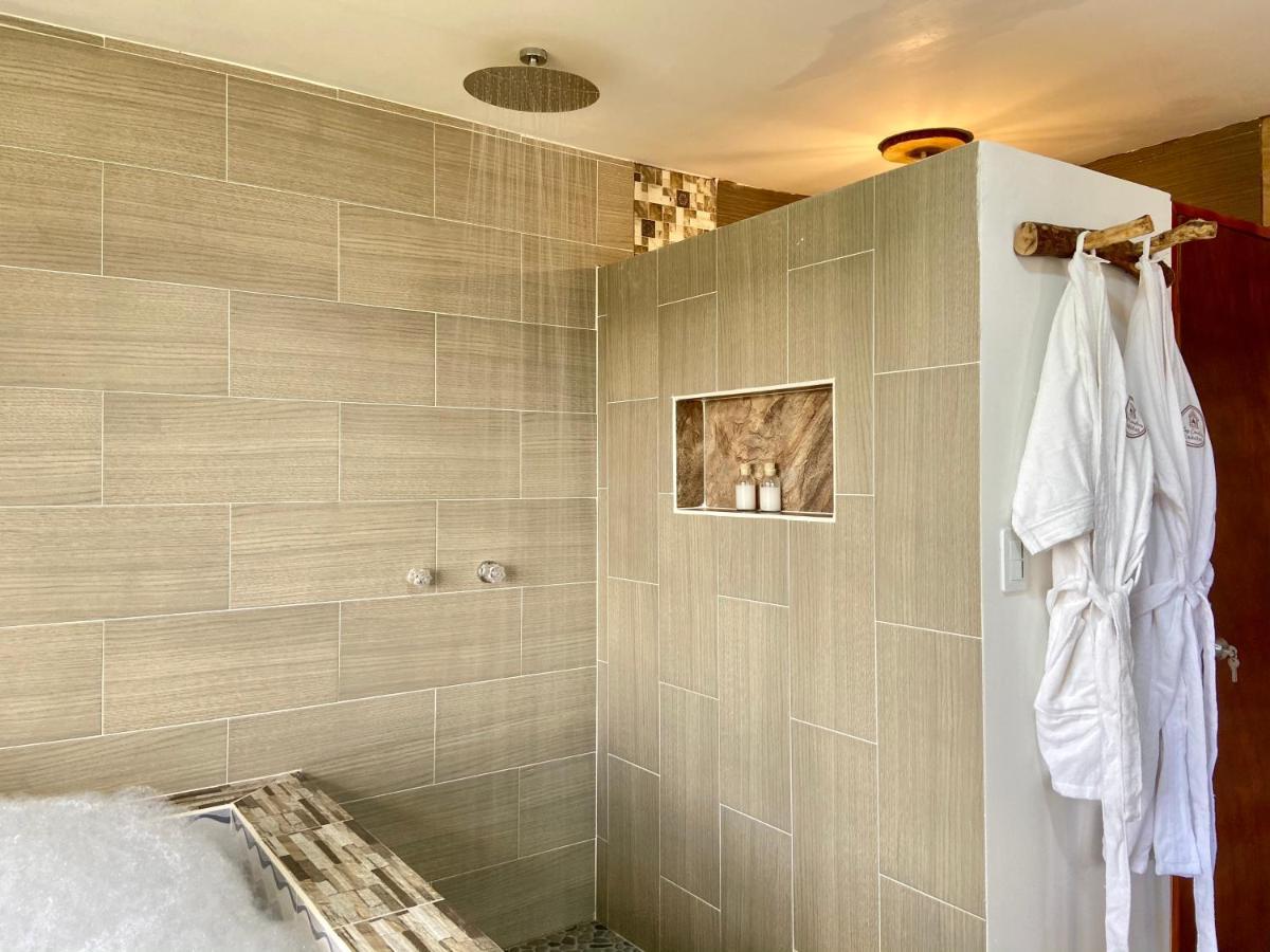 Cabanas Con Jacuzzi Y Chimenea - Casa Floral, Marinilla Eksteriør billede